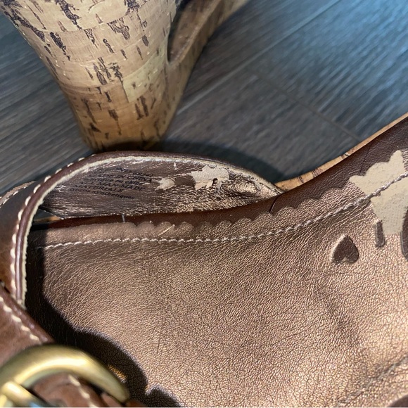 Mudd Sandals | Wedge | Brown | US 8 - Picture 4 of 8